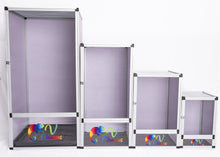 Load image into Gallery viewer, Size 12: Reptile Hybrid Cage, 12"x12"x18" - FREE WIFI Temp&Humidity Sensor included!