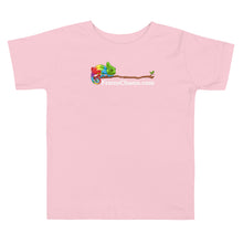 Load image into Gallery viewer, TODDLER Short Sleeve Tee: Chameleon on a Branch!