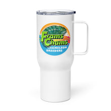 Load image into Gallery viewer, FramsChams Logo Travel mug with a handle