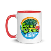 Load image into Gallery viewer, FramsChams Logo Mug with Color Inside