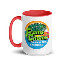 Load image into Gallery viewer, FramsChams Logo Mug with Color Inside