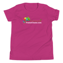 Load image into Gallery viewer, YOUTH Short Sleeve T-Shirt: Cham on a Branch!