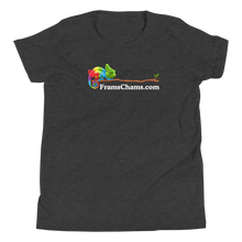 Load image into Gallery viewer, YOUTH Short Sleeve T-Shirt: Cham on a Branch!