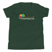 Load image into Gallery viewer, YOUTH Short Sleeve T-Shirt: Cham on a Branch!