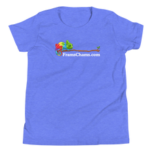 Load image into Gallery viewer, YOUTH Short Sleeve T-Shirt: Cham on a Branch!