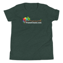 Load image into Gallery viewer, YOUTH Short Sleeve T-Shirt: Cham on a Branch!