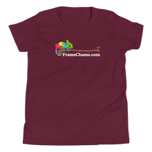 Load image into Gallery viewer, YOUTH Short Sleeve T-Shirt: Cham on a Branch!