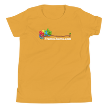 Load image into Gallery viewer, YOUTH Short Sleeve T-Shirt: Cham on a Branch!