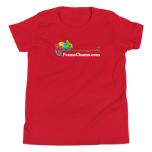Load image into Gallery viewer, YOUTH Short Sleeve T-Shirt: Cham on a Branch!