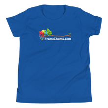 Load image into Gallery viewer, YOUTH Short Sleeve T-Shirt: Cham on a Branch!