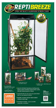 Load image into Gallery viewer, Zoo Med ReptiBreeze Aluminum Screen Cage (Large - 18x18x36)