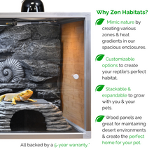 Load image into Gallery viewer, 4&#39;x2&#39;x2&#39; Meridian Wood Reptile Enclosure
