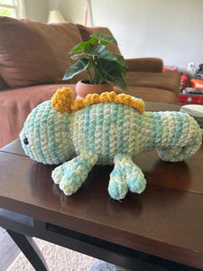 Handmade Crochet Chameleon FramsChams Plushie