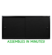 Load image into Gallery viewer, Black Meridian Cabinet Stand - for 4&#39;x2&#39; based Meridian enclosures
