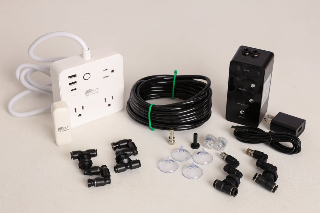 Deluxe WIFI Rainforest Reptile Kit - Misting System, Fogger, Timers, Temperature & Humidity Sensor