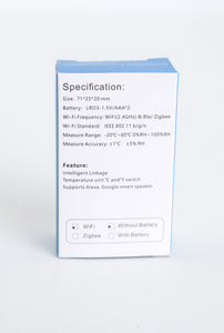 WIFI Temperature and Humidity Monitor-Splash Proof