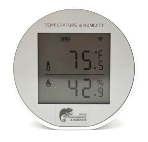 WIFI Temperature and Humidity Monitor with Display(not Splash proof)
