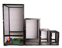 Load image into Gallery viewer, Size 18: Reptile Hybrid Cage, 18"x18"x36"-FREE water tray and WIFI Temp&amp;Humidity Sensor included!
