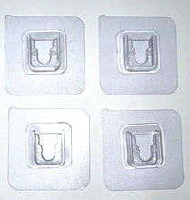 Load image into Gallery viewer, Branch holder -clear adhesive pads that sticks to the white PVC sides
