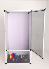 Load image into Gallery viewer, Size 24: 24"x24"x48" Ultra All-In-One Automated Chameleon kit -Black Frame Cage back in stock by Jan 15 2026

