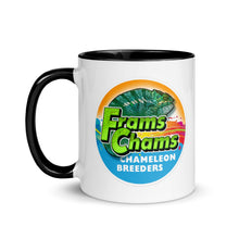 Load image into Gallery viewer, FramsChams Logo Mug with Color Inside

